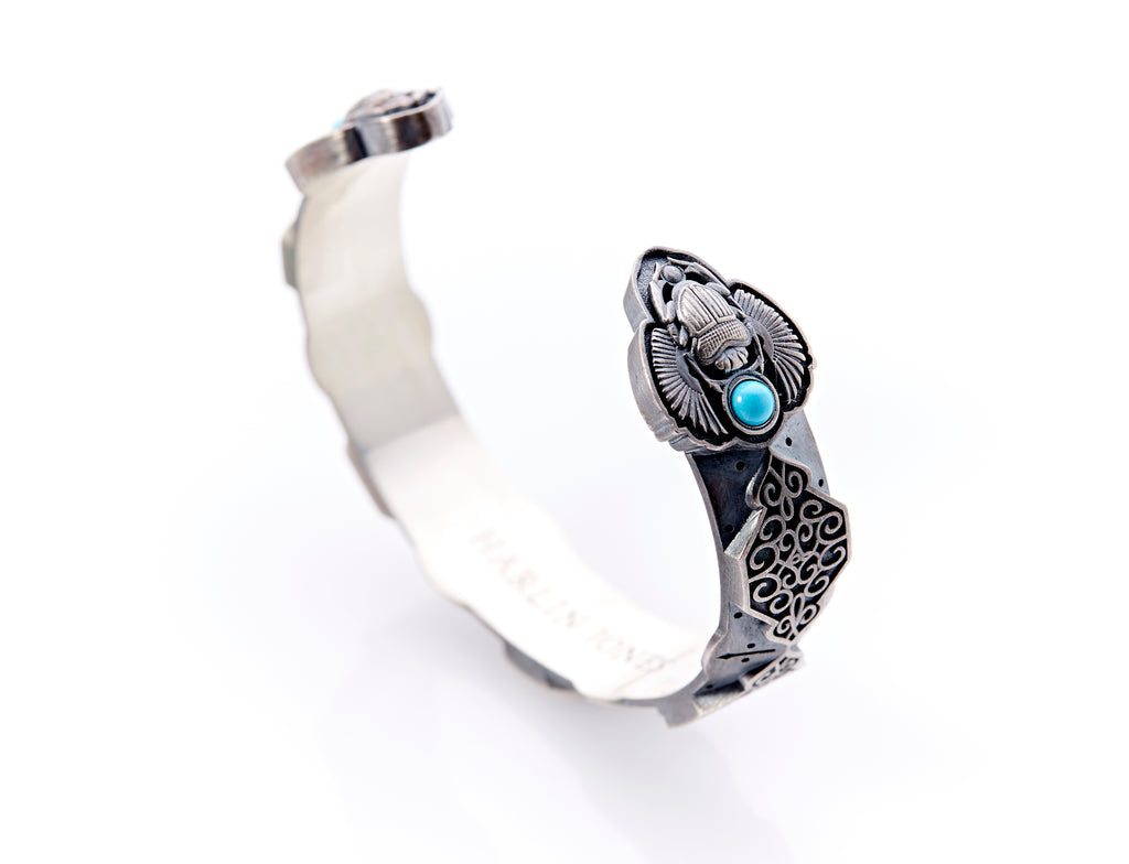 Designer Jewellery Sydney. Silver Cuff Bracelet. Turquoise Cuff Bracelet.