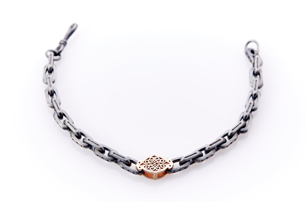 Mens Thick Link Bracelets