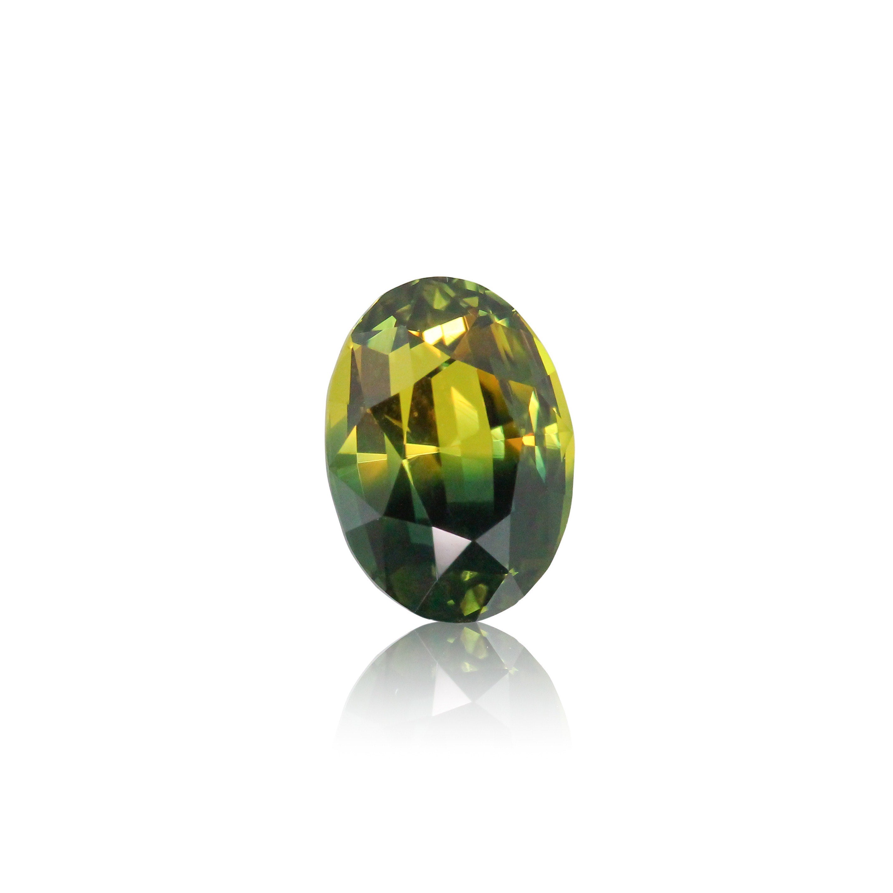 4.13ct Oval Parti Australian Sapphire