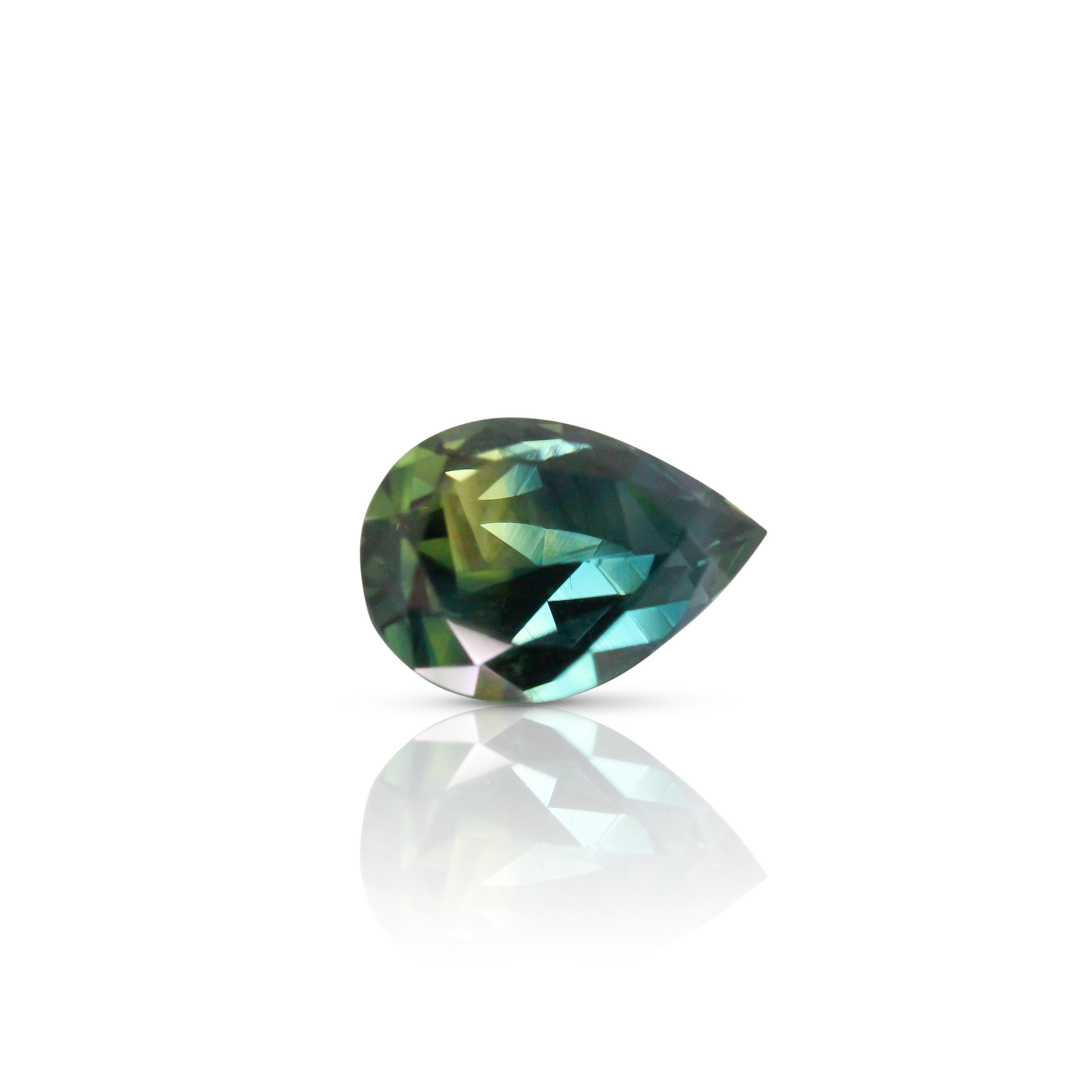2.24ct Pear-Shaped Australian Parti Sapphire