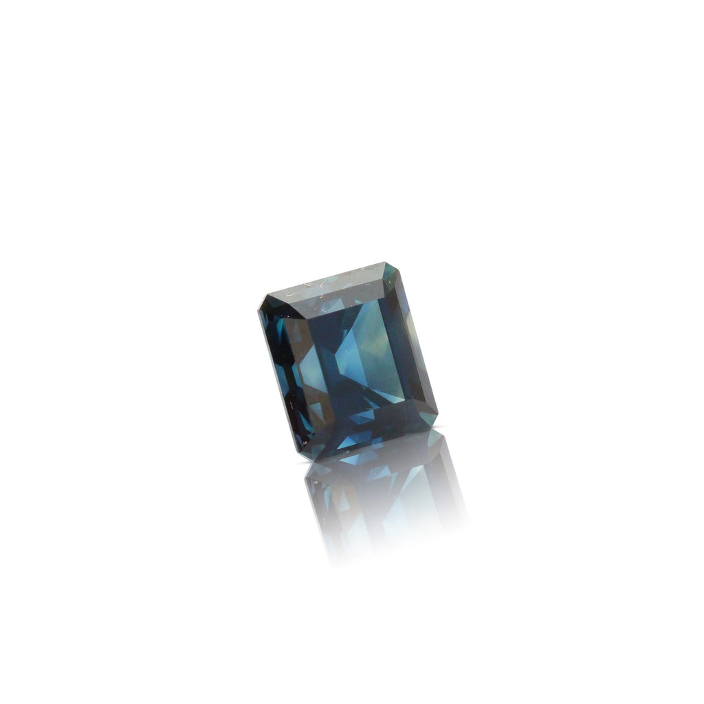 1.53ct Emerald Cut Royal Blue Australian Sapphire