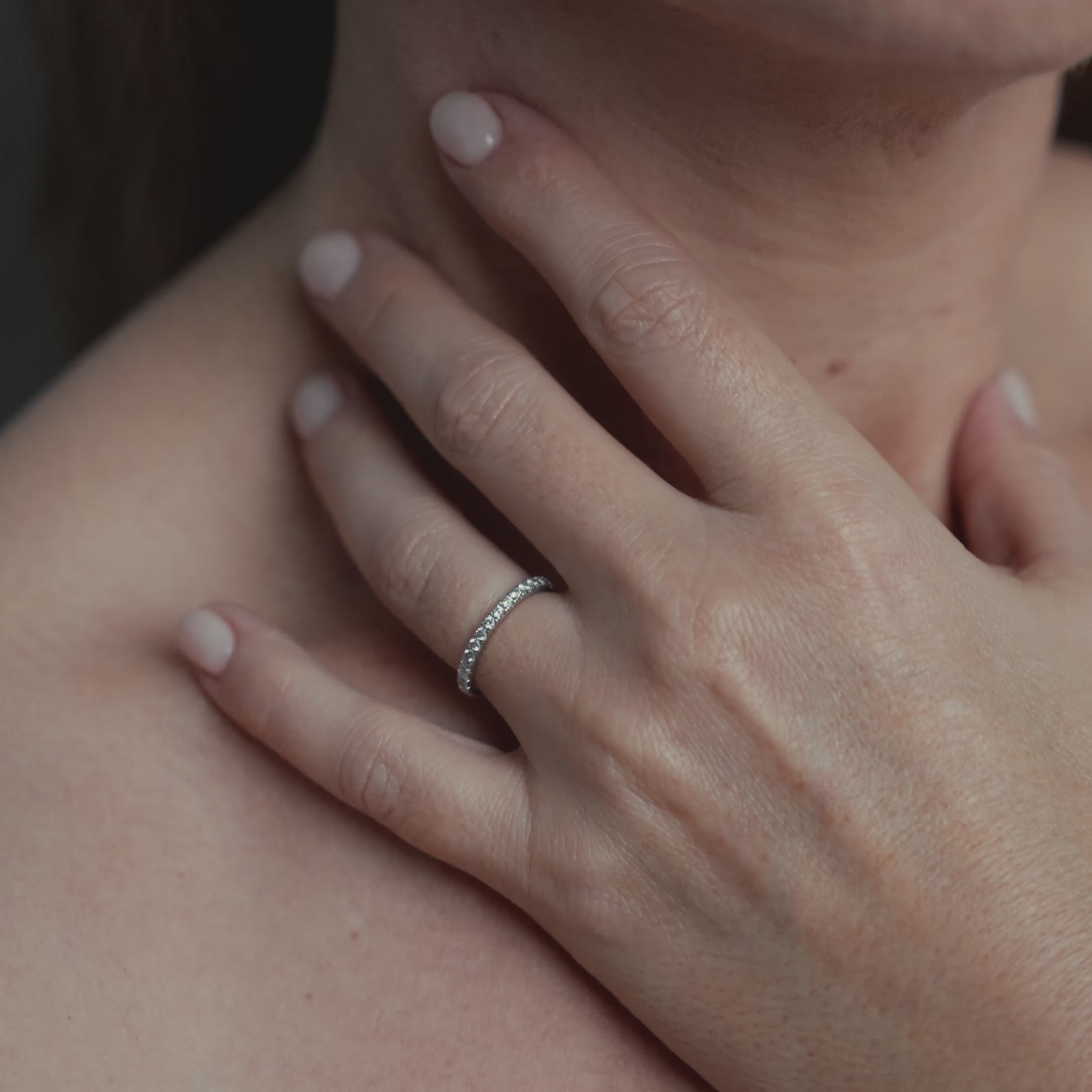 Video of ring on model finger