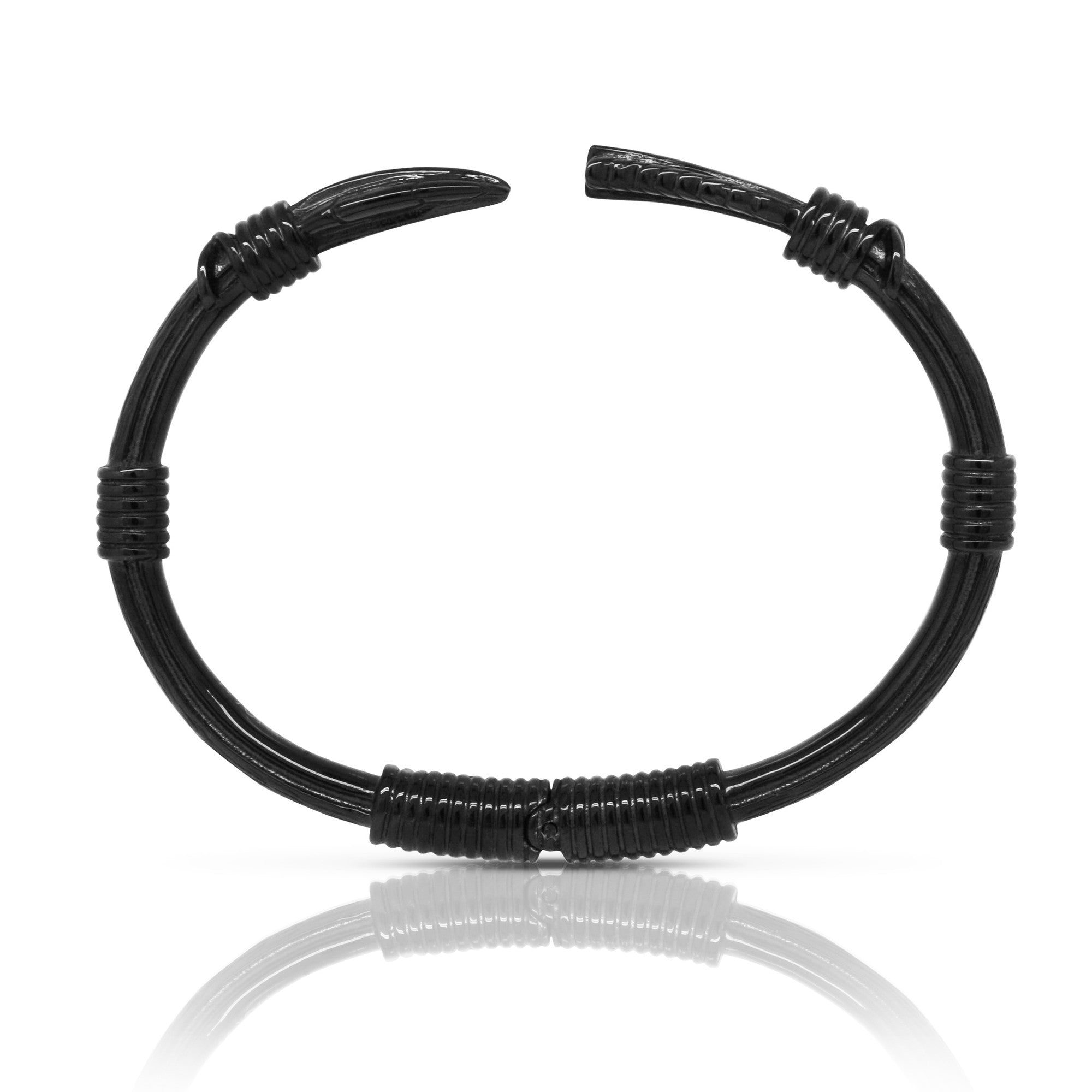 feather bracelet. black feather cuff. designer bracelets. mens black bracelet. mens black jewelry