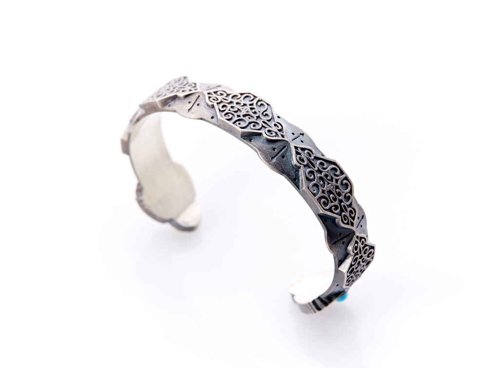 Oxidised Silver Cuff bracelet. Mens Designer Cuff. Harlin jones Jewellery 
