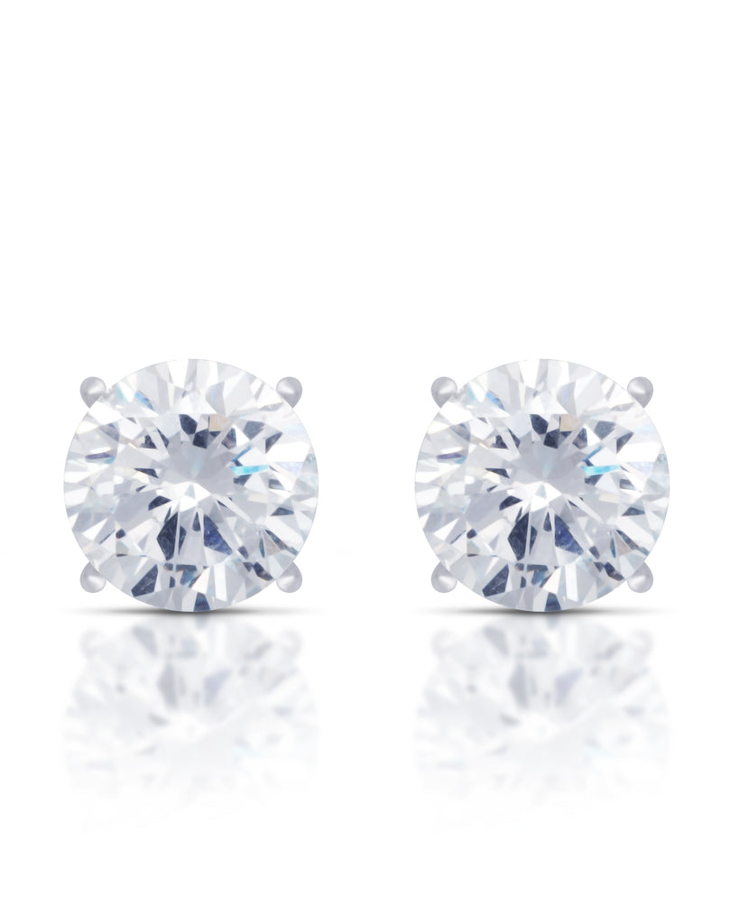 Diamond Stud Earrings - 4 Prong