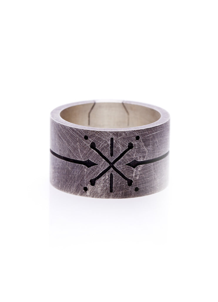 cross bones ring. mens jewelry. designer mens rings. harlin jones rings 